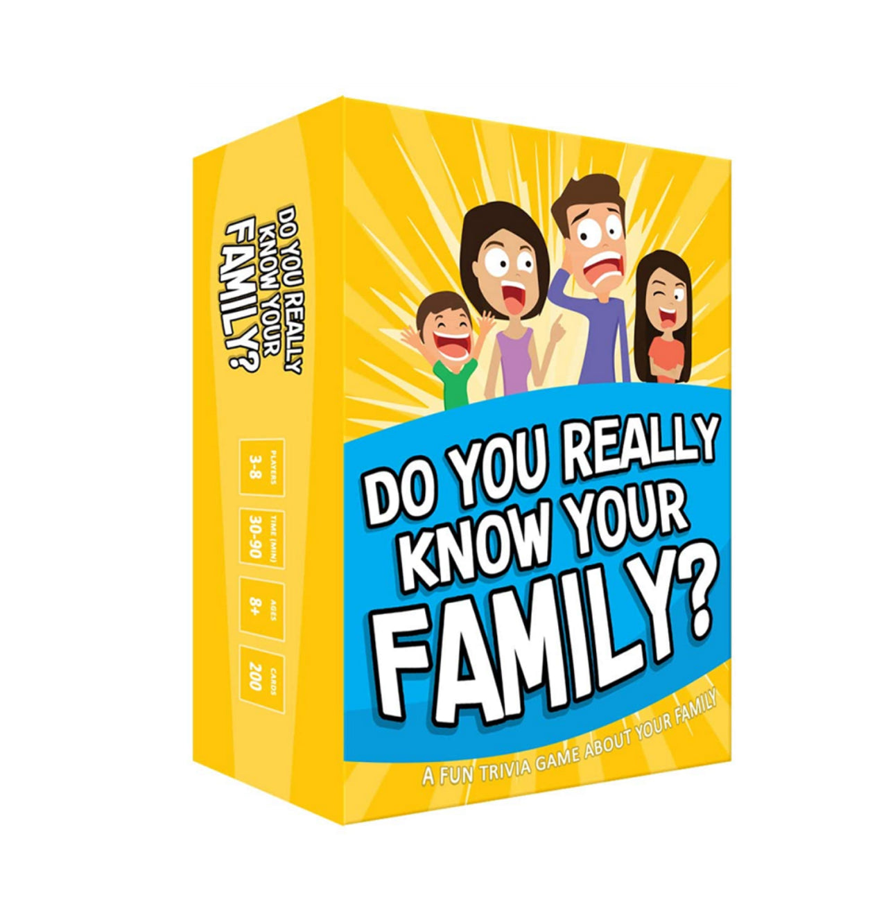 Do You Really Know Your Family? – 200 Card Game for Kids, Teens & Adults