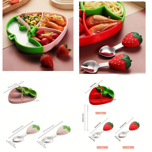 Strawberry Silicone Plate