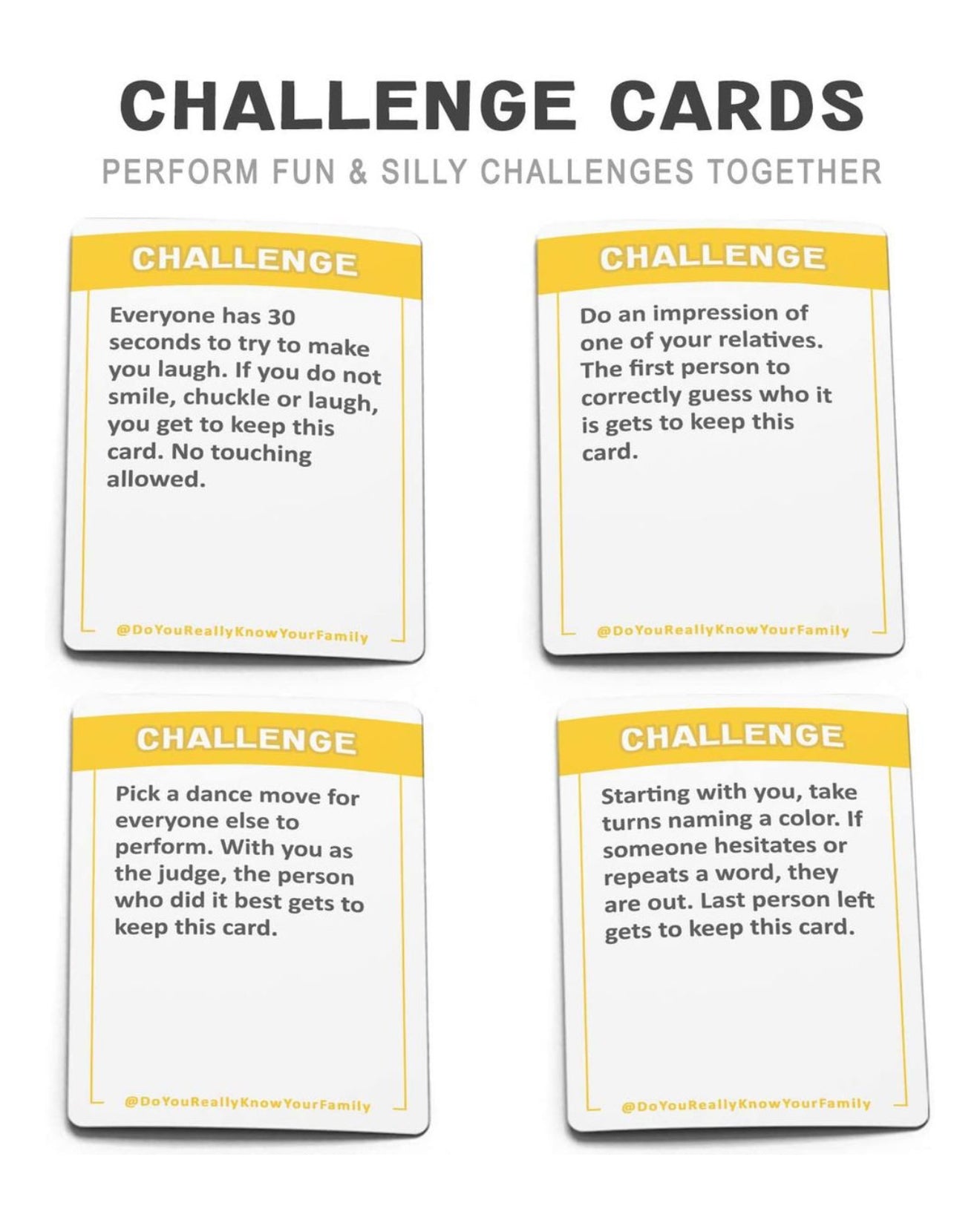 Do You Really Know Your Family? – 200 Card Game for Kids, Teens & Adults