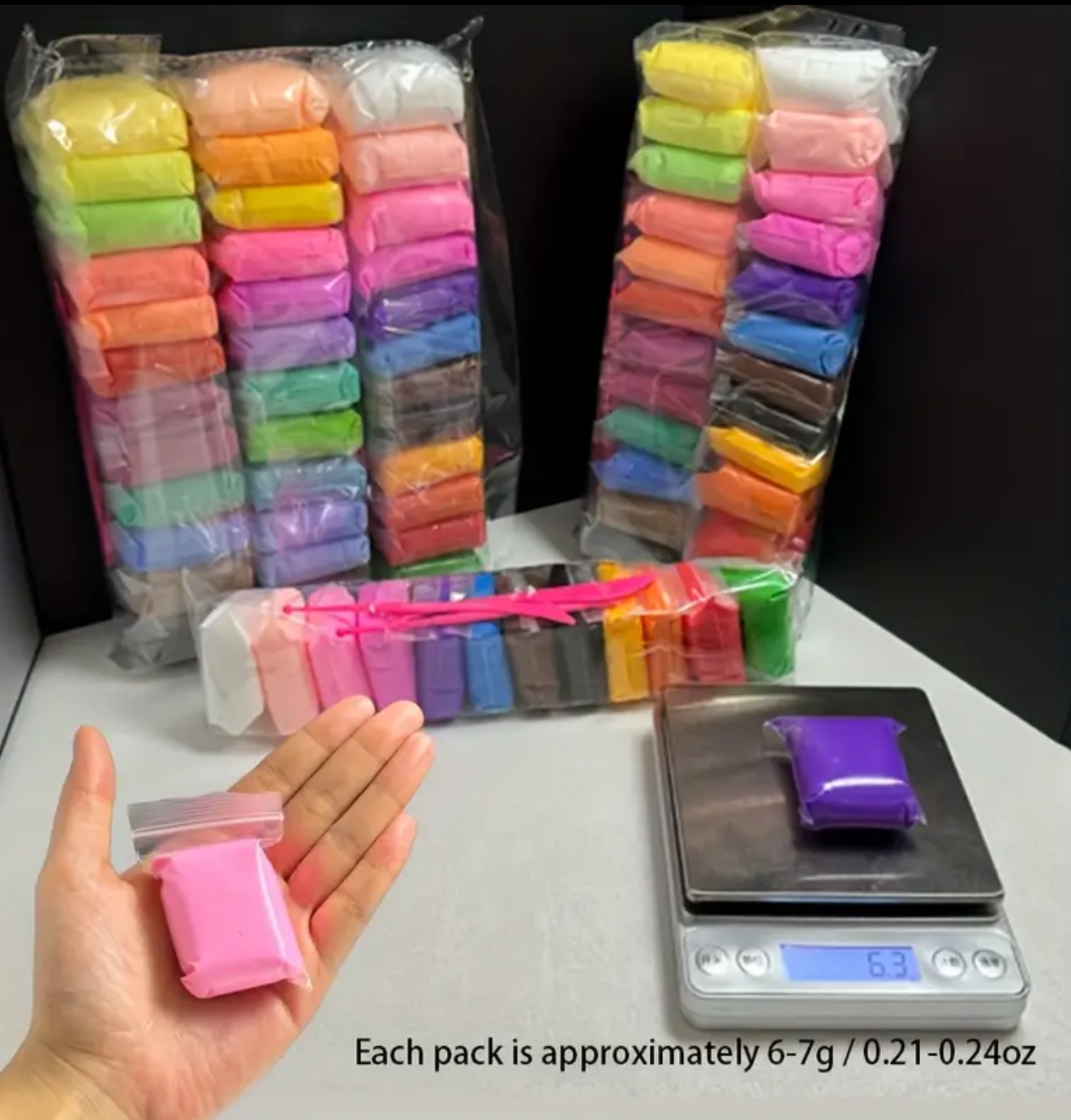 12 Colours Ultra-Light Clay Crafting Kit